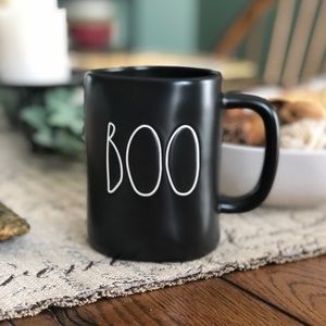 NEW Rae Dunn | Black | Boo Mug Halloween Cup